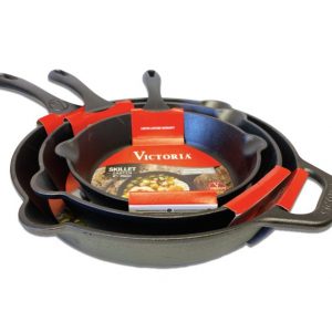 Cast Iron Skillets by Victoria wholesale.