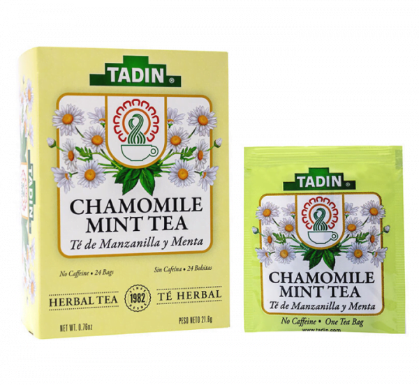 Te de Manzanilla y menta - Chamomile Mint Tea, Tadin.