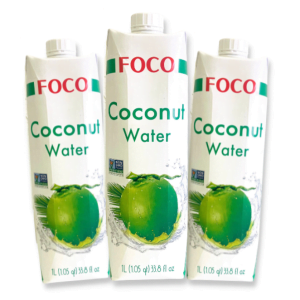 Original Flavor FOCO Coconut Water, wholesale distributor Chicago.