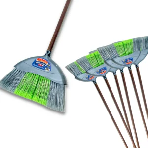 Large brooms with wood handle, wholesale distributor Chicago.