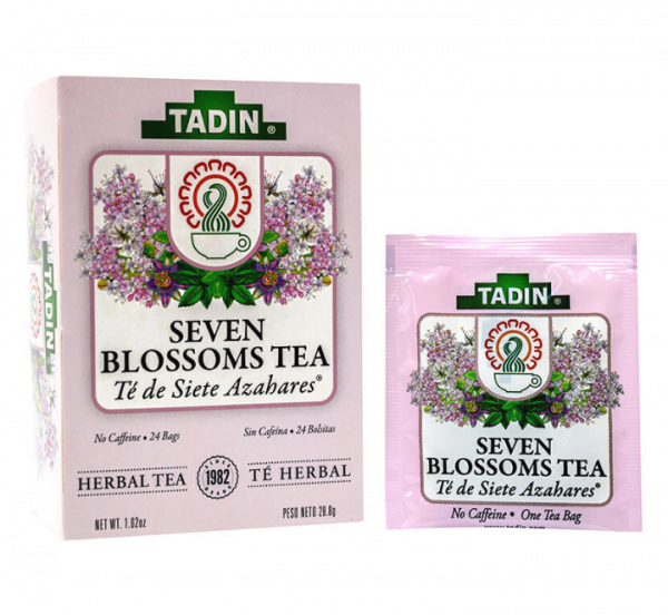 Siete Azahares, Seven Blossoms tea, Tadin.