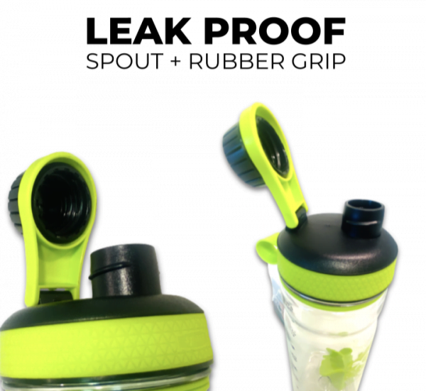 Leak & Shatter Proof Shake Bottles.