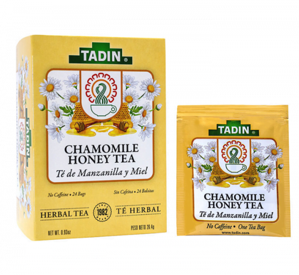 Te de Manzanilla Miel - Chamomile Honey Tea, wholesale.