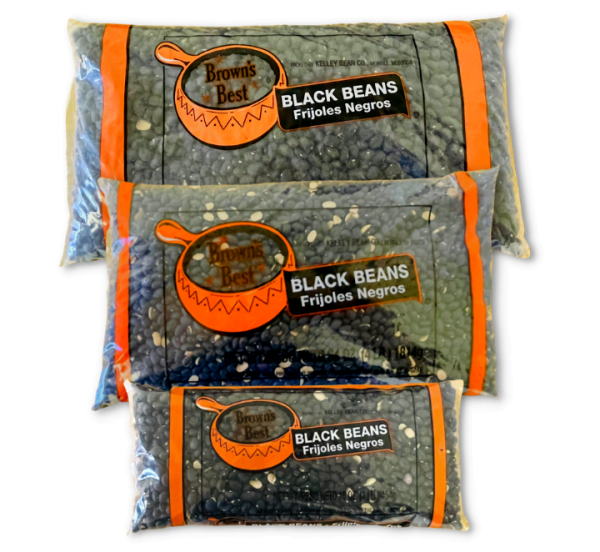 Browns Best Black Beans, Frijoles Negro wholesale Chicago.