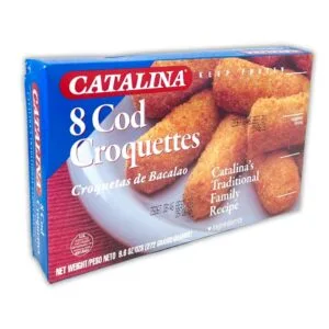 FF, Cod Croquettes de Bacalao 12/9.6 oz (Catalina)