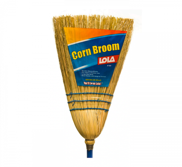LOLA Corn Broom 3 SEW. Escoba de maiz, al por mayor.