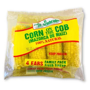 Maíz en mazorca-Frozen Corn on Cob (El Sembrador) wholesale distributor Chicago.