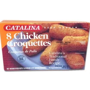 Frozen Croquette de Pollo-Chicken