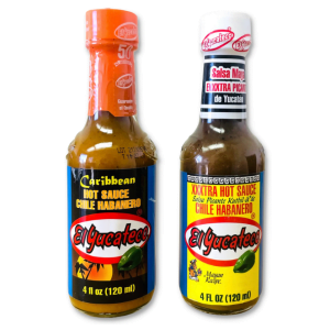 Caribbean & 3X Hot Habanero Sauce, wholesale distributor Chicago.