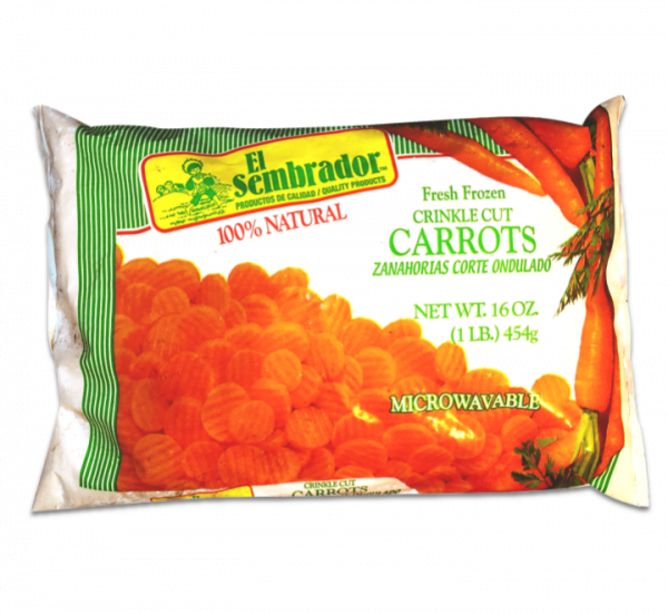 Frozen Carrot Crinkle Cut wholesale.