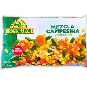 Frozen Country Blend vegetables, El Sembrador wholesale.