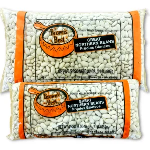 Browns Best Great Northern Beans 12/2 lb Case, wholesale.