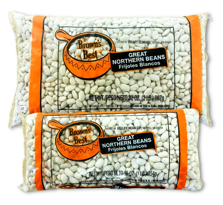 Browns Best Great Northern Beans 12/2 lb Case, wholesale.