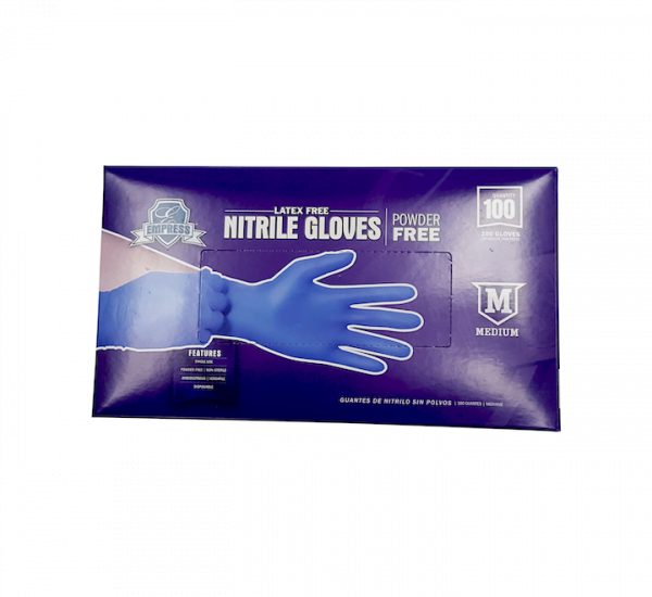 Non Latex Gloves-Guantes de nitrilo sin polvo wholesale.