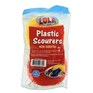 Plastic scourers wholesale.