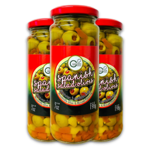 Spanish Salad Olives (Golden Seed) wholesale distributor Chicago.