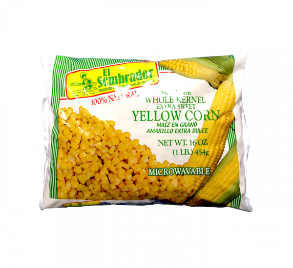 Maiz en grano amarillo, sweet corn kernels wholesale.