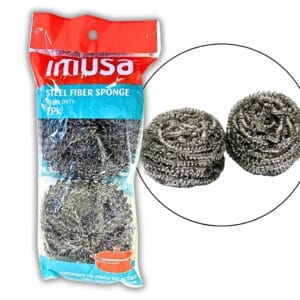 Steel Scrubber 2-Pack heavy duty IMUSA wholesale distributor Chicago.