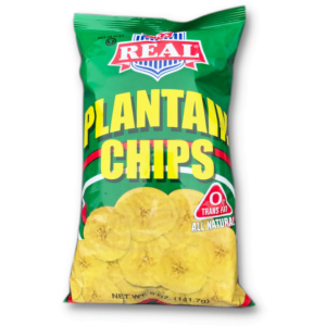 REAL All natural Plantain Chips, wholesale distributor Chicago.