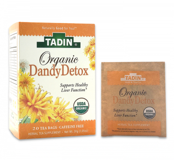 Organic Dandy Detox Tea wholesale distibutors.