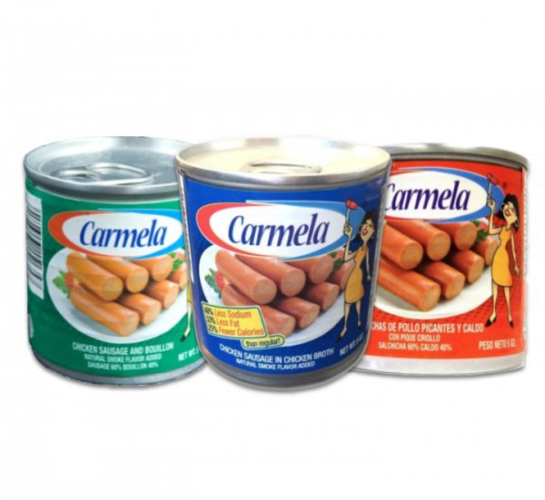 Canned Sausage by Carmela, wholesale.