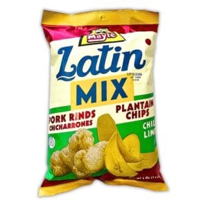 Pork Rinds Chicharrones & Plantain Chips Mix MAYTE Case 20/4oz, wholesale distributor Chicago