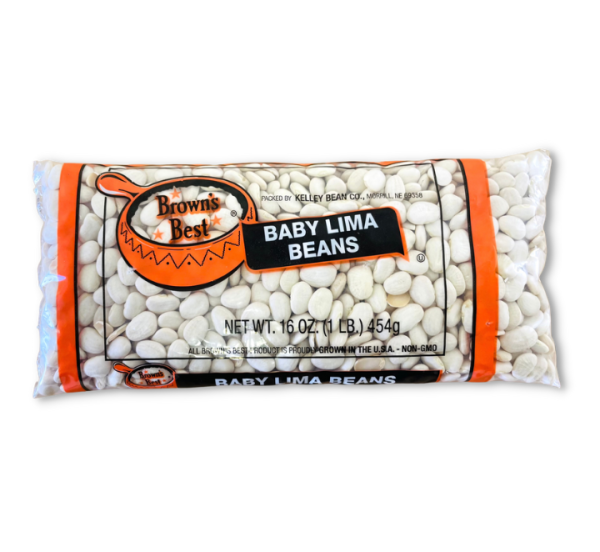 Baby Lima Beans Case 24/1 lb bags, wholesale distributor Chicago.