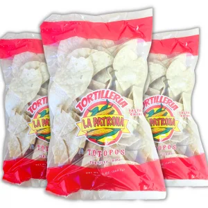 Tortilla Chips Salted 12/12 oz (La Patrona)