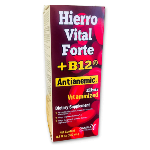 Suplemento Hierro Vital Forte +B12