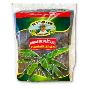 Hojas de Platanos, Frozen Plantain Leaves Case 15/16 oz Wholesale Distributor Chicago.