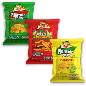 Club Pack Plantain Chips, 3-Flavors: Salted, Lemon, Sweet - Case 30/2 oz wholesale distributor Chicago.