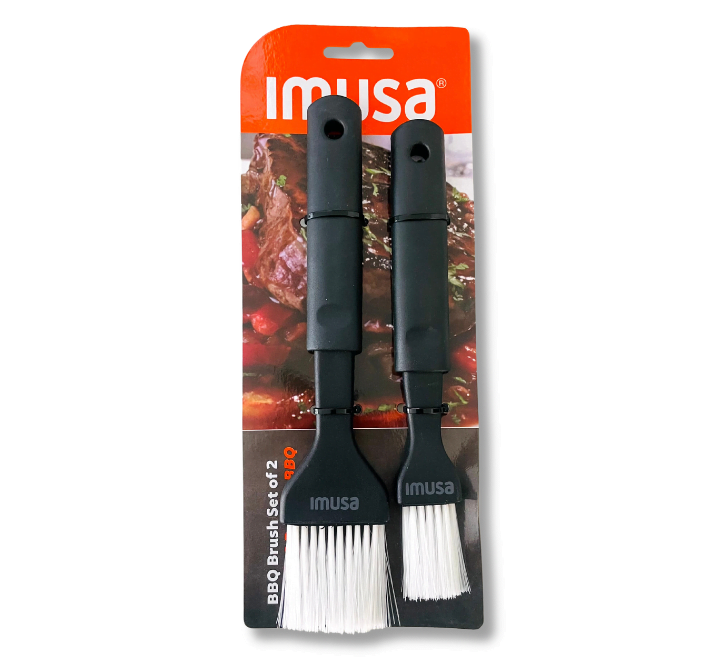 BBQ Brushes 2pc Set (IMUSA) wholesale distributor Chicago.