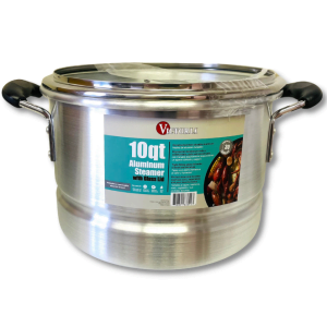 10qt Aluminum Steamer with Glass Lid, wholesale distributor Chicago.