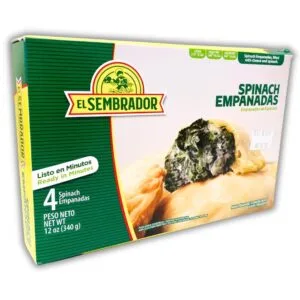 FF, Frozen Empanadas de Espinaca-Spinach 12/12 oz (SEM)
