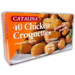 FF, 40 Chicken Croquettes FS 6/47 oz (Catalina)