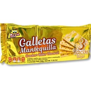 Galletas Mantequilla, Butter Flavored Crackers (MAYTE), Wholesale distributor Chicago.